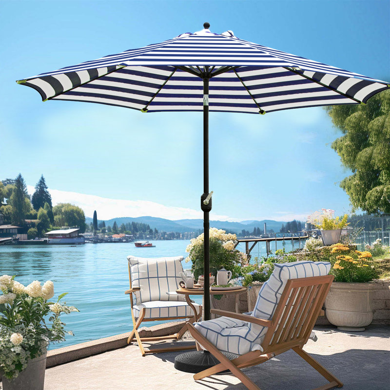 grand patio offset patio umbrella DecoScape The 10' Cantilever leading Sunbrella fabric California Umbrella 9 ft. Color:2Nd Choice Active-20250515