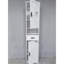 Armoire de rangement de 69 po de hauteur avec 2 portes de grange et 1 tiroir. Gris, tablettes réglables pour la salle de bain, le salon, la cuisine et le tiroir, tablettes, vestibule, cuisine, grand espace-529161109