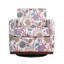 Upholstered Swivel Armchair-201836276