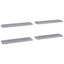 Arsis 4 Piece Metal Floating Shelf-674973544-674973545