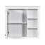 Armoire à pharmacie à miroir murale l 30 po H 28 po-1825603383