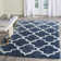 Bertl Sgm-Montreal Shag Performance Geometric Rug