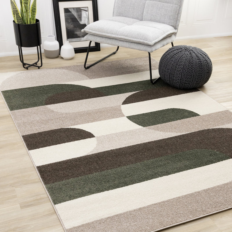 Tapis antidérapant Eluna, Rectangle 5 pi 3 po x 7 pi 7 po