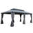12' X 18' Hardtop Gazebo, Upgraded Metal Gazebo With Drainage System, Dual-Layer Galvanized Steel Roof, Curtain And Netting, Outdoor Shelter Canopy For Patio, Garden, And Backyard, Grey-123203359-123203363