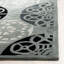 Tapis oriental gris / noir touffeté à la main Charlee-23393843