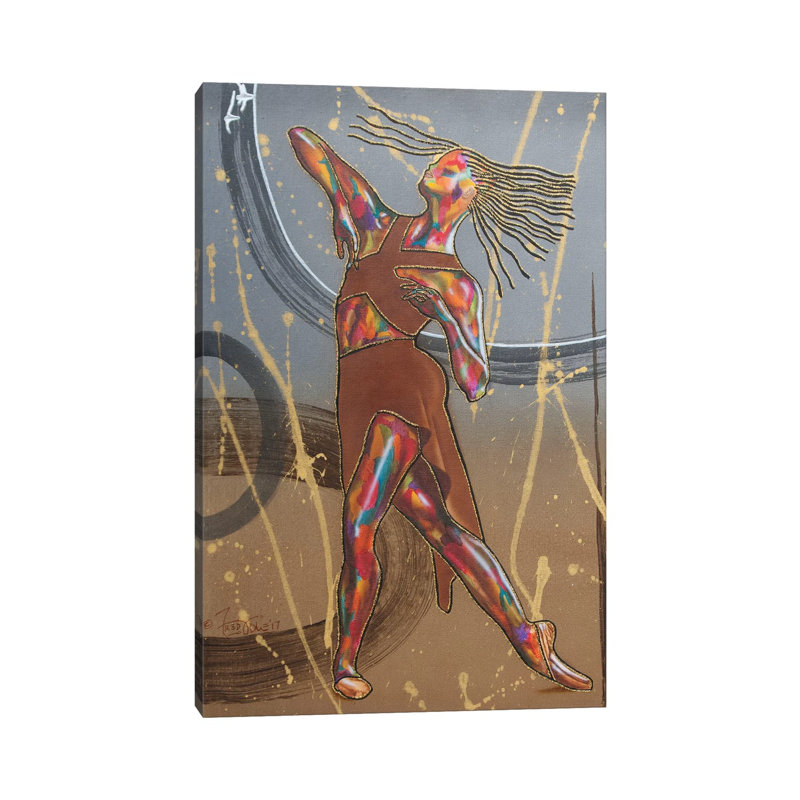 Movementation 1 Piece Wrapped Canvas Painting, 101.6 cm H x 66.04 cm W x 3.175 cm D