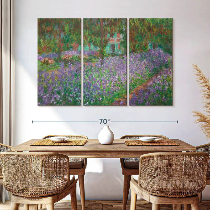 Senne, jardin de l'artiste à Giverny, 1900, H 42 po x l 65 po