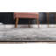 Tapis abstrait gris foncé Brandt-35996910