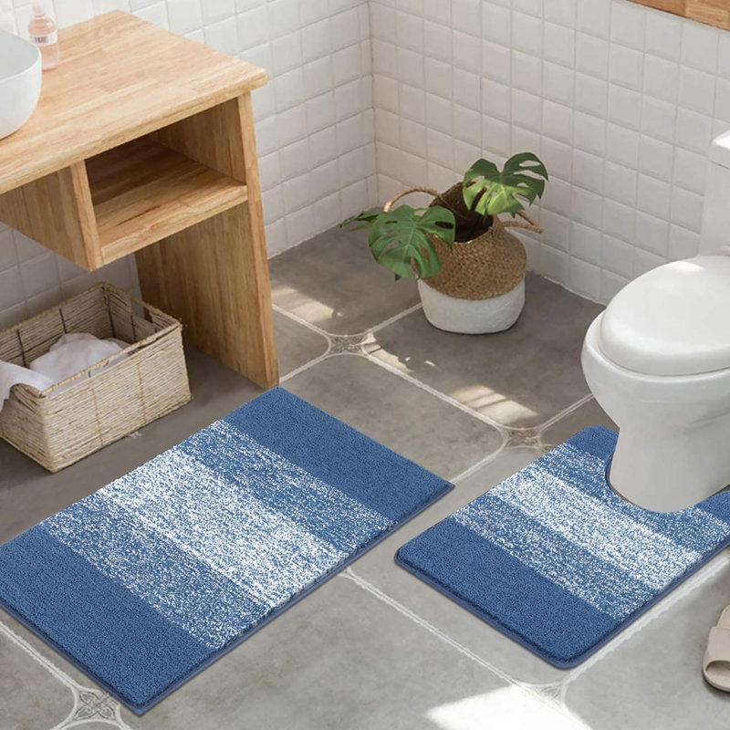 Bath Mat, Blue
