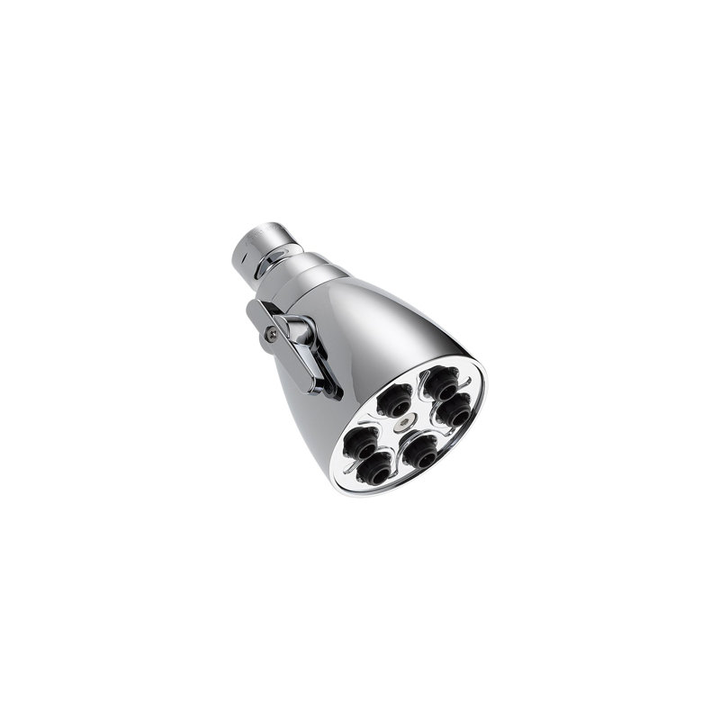Universal Showering Components Full Adjustable Shower Head with H2okinetic Technology