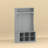 39.8 " Wide Hall Tree with Shoe Storage and Shelves-492399865