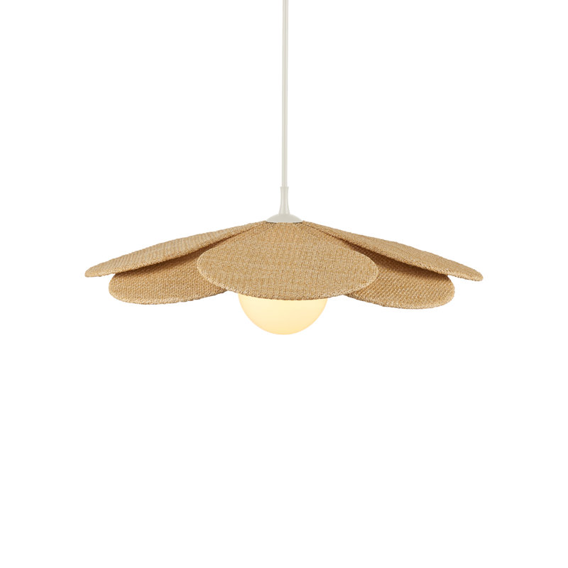 Cabo 1 Light Petal Outdoor Pendant
