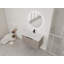 Meuble-lavabo mural 36 po avec lavabo en résine et 2 portes à fermeture en douceur (emballage KD)-725164136