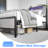 Upholstered Twin Bed Frame With Led Headboard-128988060
