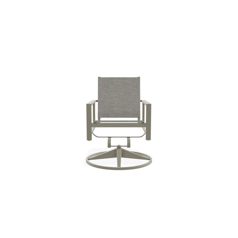 Tribeca Sling Swivel Rocker, Storm, Burke