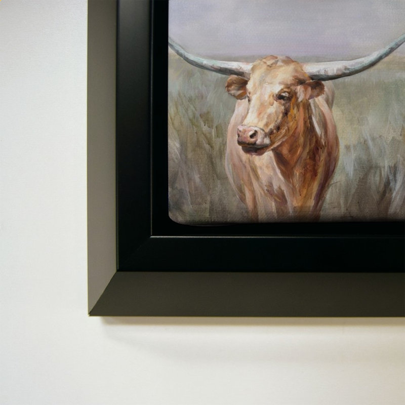 «Big Sky Longhorn» par Danhui Nai, impression sur toile, H 34 po x l 34 po