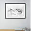 Perito Moreno Scattered Framed Graphic Art-48620206-48620207