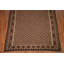 Tapis oriental brun en laine Kilim 7 x 10