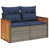 Coussin bleu marine / structure grise est en rupture de stock sélectionné