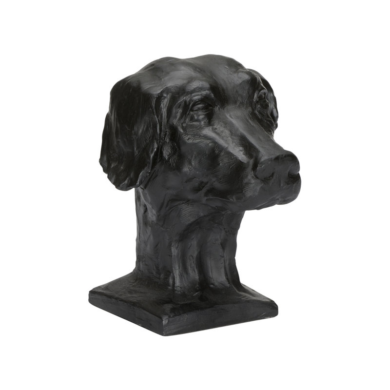 Dog Sculpture, Black