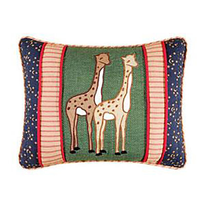Colonial Williamsburg Noah's Ark Quilted Pillow