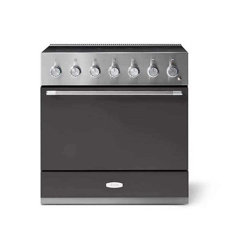 Mercury 36" 4.5 Cubic Feet Induction Freestanding Convection Range, Slate