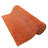 Custom Size Anti-Slip Latex Back Machine Washable Medium Profile Cut Pile Antibacterial Soft Burnt Orange Rug by Feet-902661816