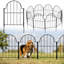 43cm H x 33cm W Metal Fence Panels Included