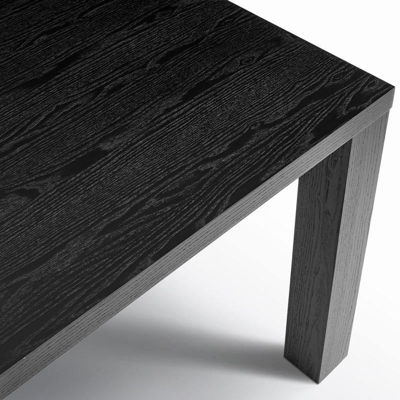 Table de salle à manger Carson, Noir, H 30 po x L 63 po x l 35,5 po