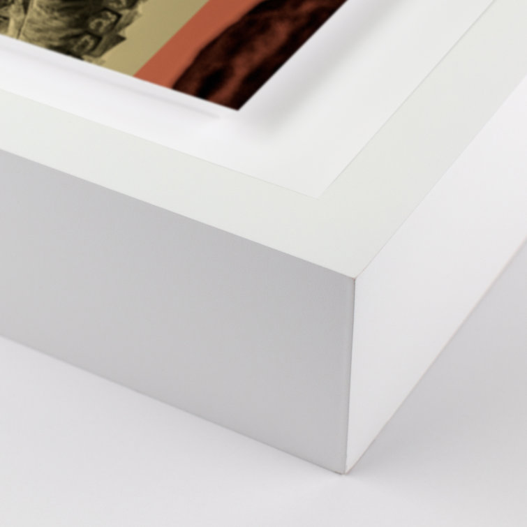 Hokku Designs Sagrada Familia Framed On Paper Print | Wayfair