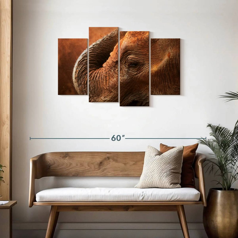 Brampt Sleeping Mammoth, 27'' H x 43'' W