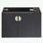 Wall Mounted Bathroom Vanity with Sink and Side right Open Storage Shelf-313761930