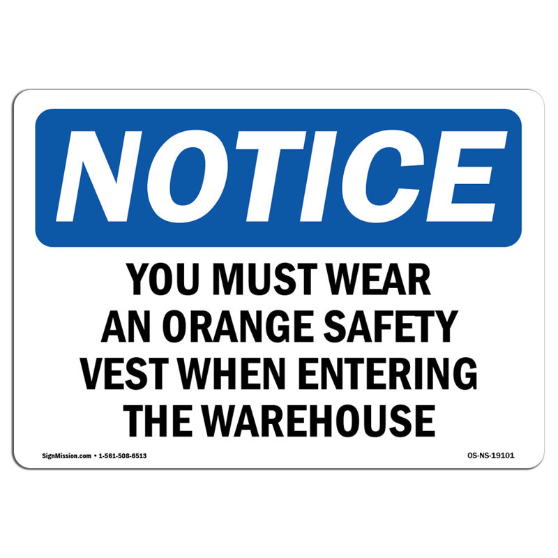 Notice Sign