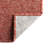 Everyday Solid Machine Woven / Power Loomed Performance Rust Red Rug-476533966