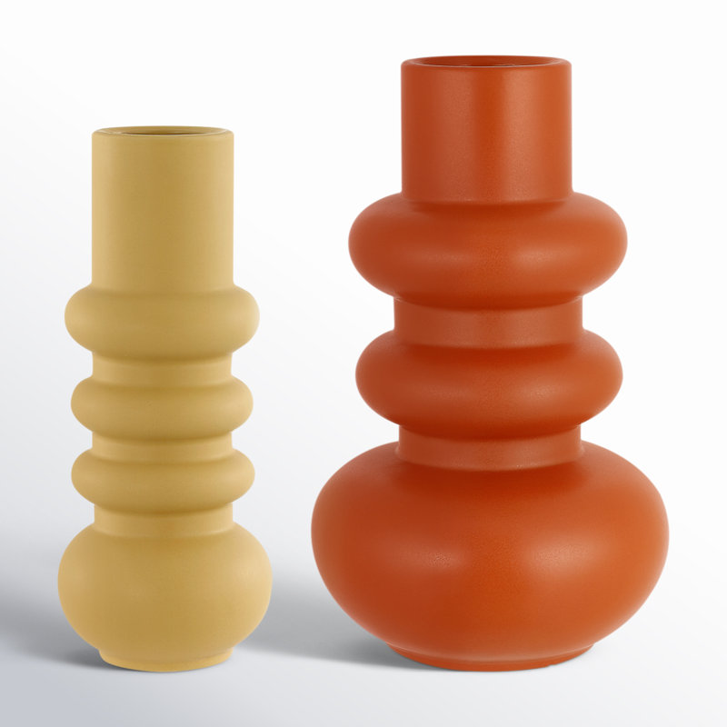Kell 11.25'' Handmade Ceramic Table Vase