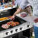 4-Burner Propane Gas Grill With Side Burner