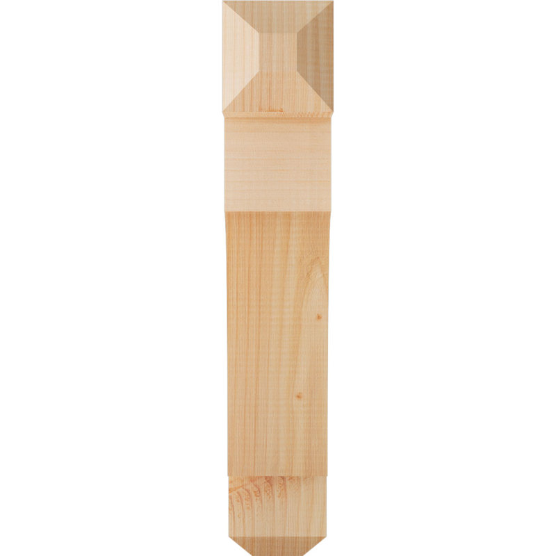 Support Westlake Craftsman, Douglas, Lisse, H 22 po x l 3,5 po x P 14 po