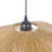 Woven hemp rope pendant light for kitchen island