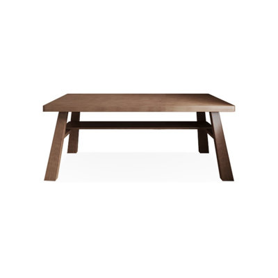 Bureaux rectangulaires en bois massif brun clair