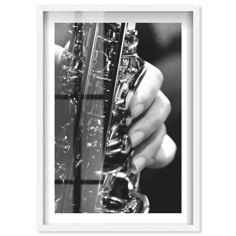 Playing Shadowbox Print Framed Photography by Notoriart, White Frame, 25 x 37, 37" H x 25" W, White