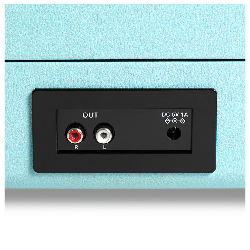 Victrola Journey Bluetooth Suitcase Record Player, Turquoise
