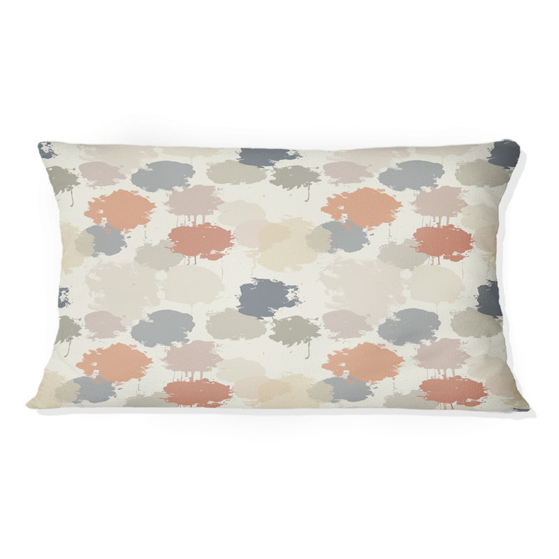 Coussin rose Boho Circles I - Boho