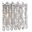 Clardy 6 - Light Chrome Crystal Pendant