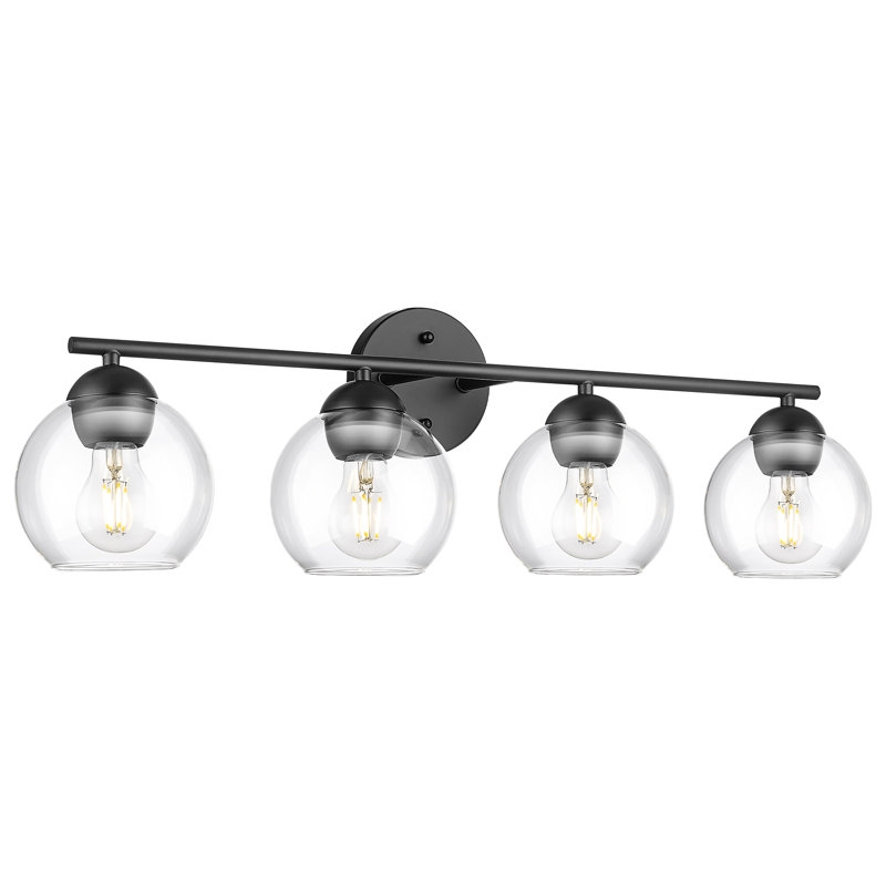 Anouk 4 - Light Dimmable Vanity Light, Black