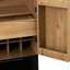 Armoire à café de 31,5 po de largeur avec porte-bouteilles, porte-verres à pied et tiroir de rangement-926093760