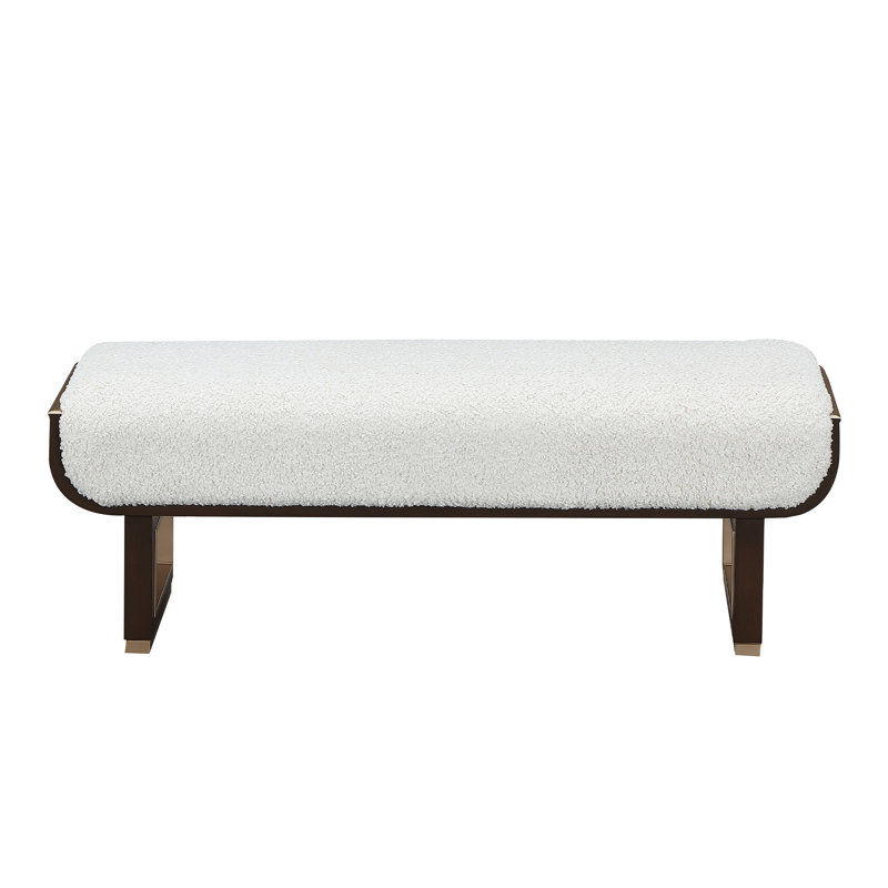 West Kensington Accent Bench, Brown