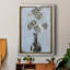 Fleurs graphiques dans un vase III, reproduction encadrée de qualité supérieure - prête à être accrochée-88285311-88285315