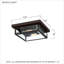 Plafonnier encastré bronze occidental 2 lumières Wiebe-63379784