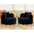 2 pièces - Chaise longue surdimensionnée à compression de 53 po