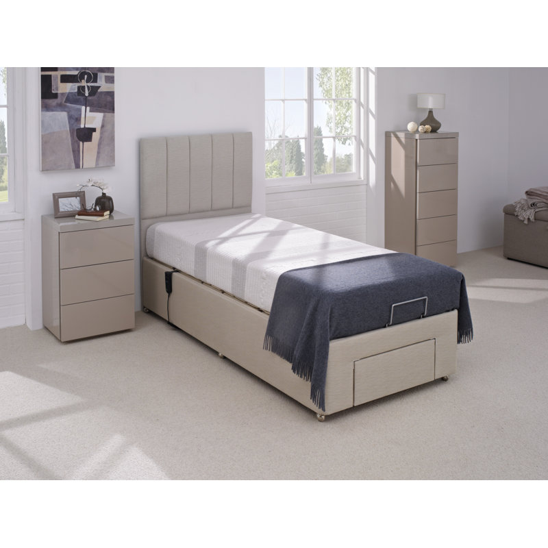 Octavie Cool Gel Ultra Adjustable Bed with Mattresses, Small Single (2'6)